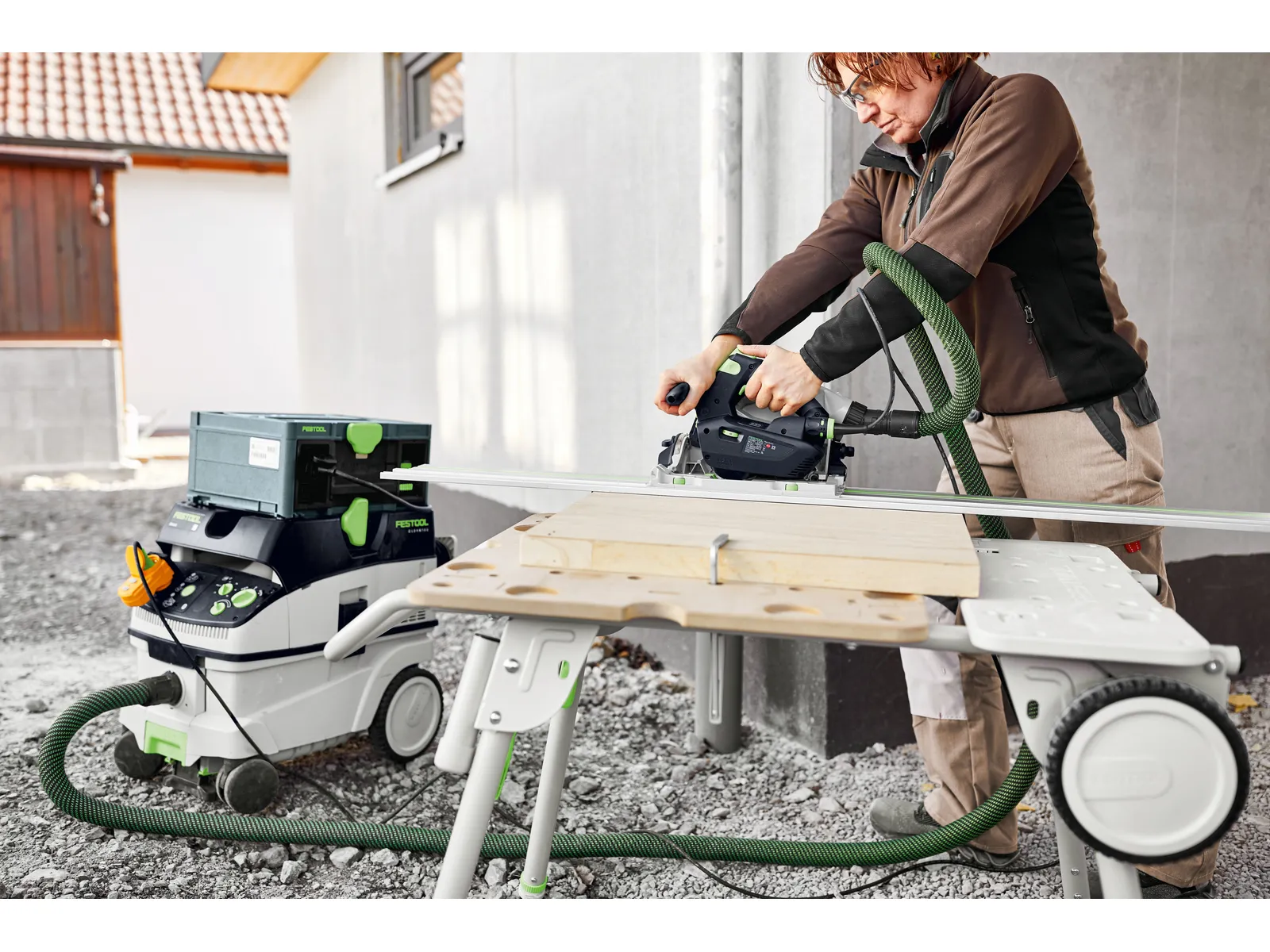 Погружная пила Festool TS 60 KEBQ-Plus